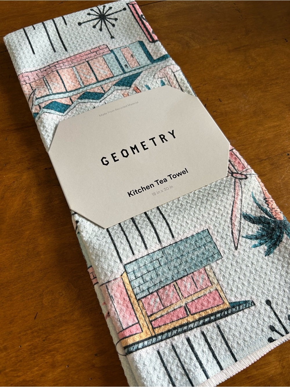 Geometry Kitchen Tea Towel, New